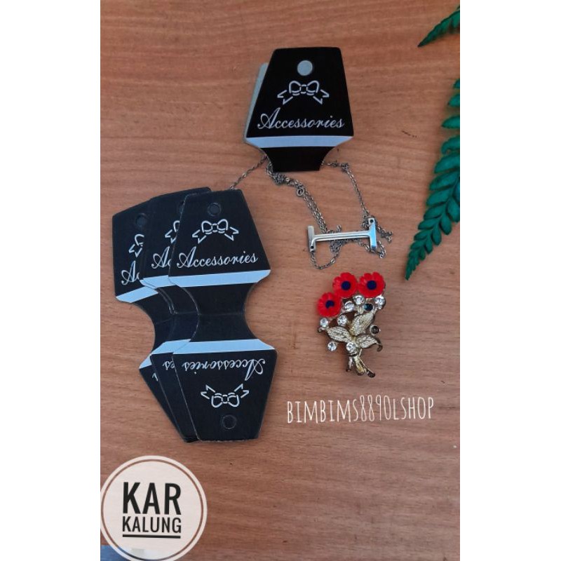 Plasik opp/plastik kaca buat kalung/gelang4x25cm