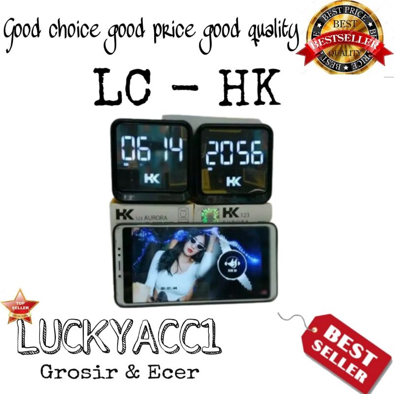 LC - Speaker bluetooth HK Aurora Speaker wireless HK 123 Aurora Mini - Hifi