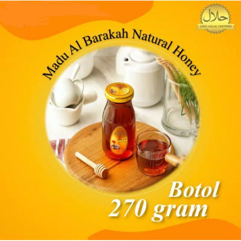 

Madu Al Barakah Natural Honey 270gr