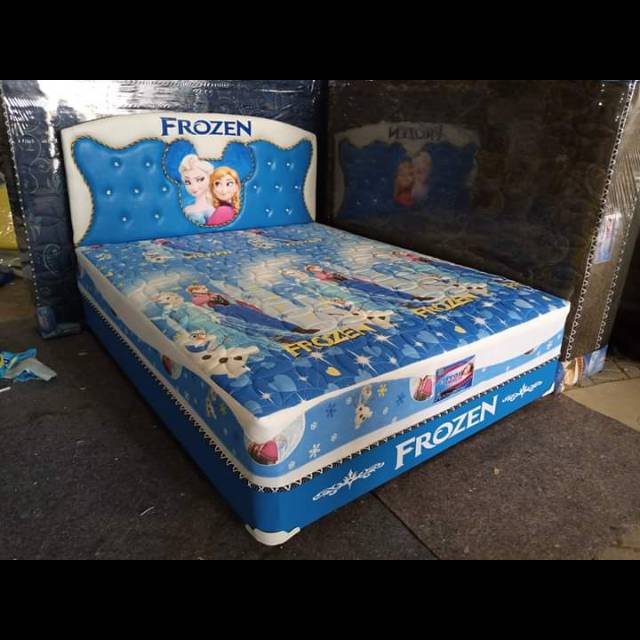 Springbed motif anak"