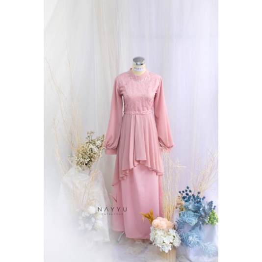 dress wanita ceruty payet