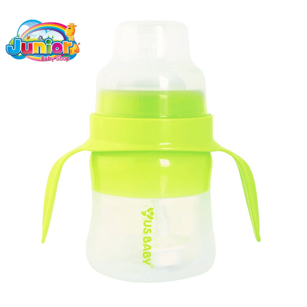 US Baby Sili Smart WN Bottle With Handle 120ml