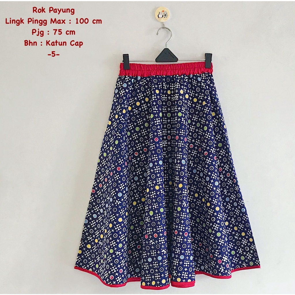 Rok batik cap 7/8 katun halus