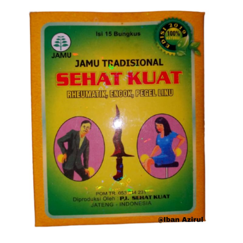 

Jamu Tradisional Sehat Kuat