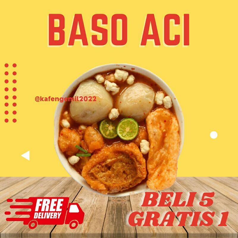 

Baso Aci Ayam Jumbo / Baso Ayam / Boci Jumbo / Boci Ayam / Jajan Bandung / Jajan Viral / Jajanan Kekinian / Jajan Murah