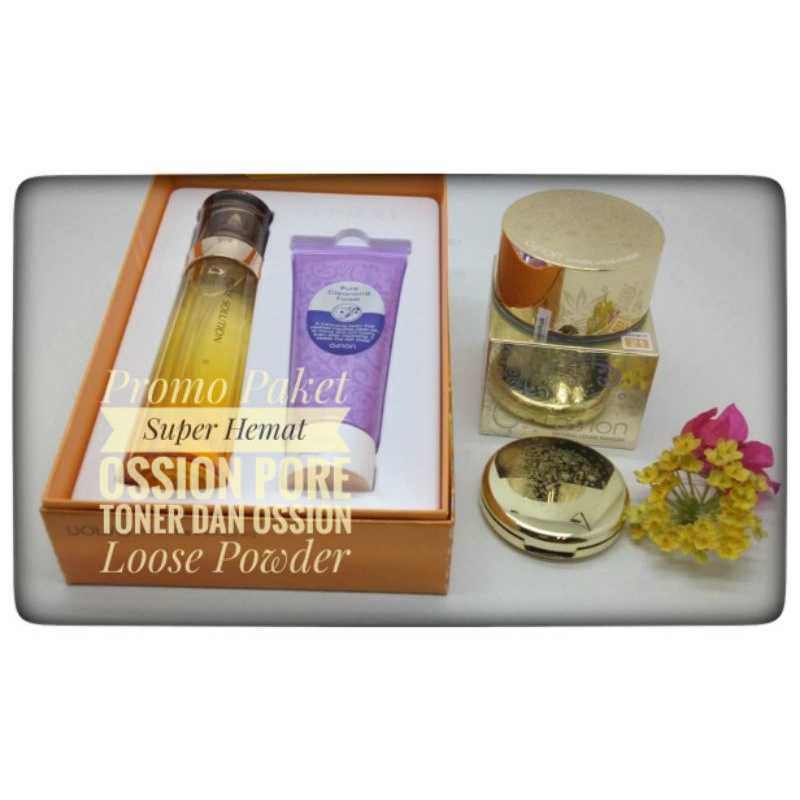 Pahe Jutanhak Ossion Pore Toner dan Ossion Loose (Normal Price 2.350.000)
