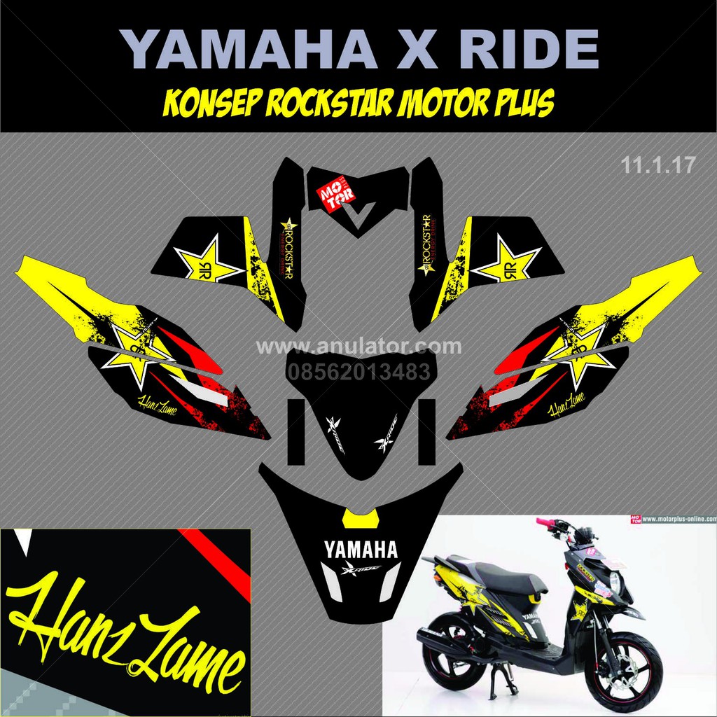 41 Top Terbaru Stiker  Motor  X  Ride  Doraemon