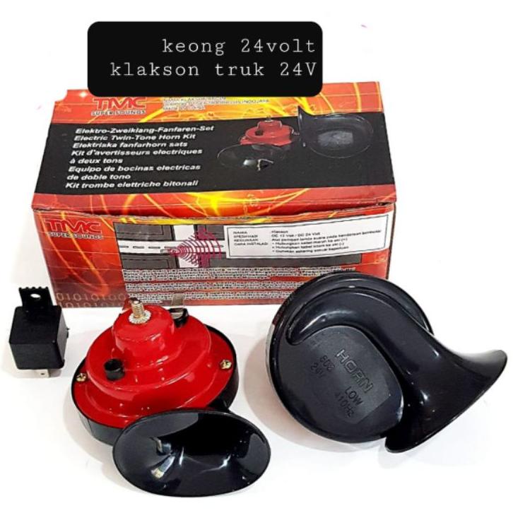 Terlaris klakson 24V klakson keong 24volt klakson mobil 24Volt snail horn 24V