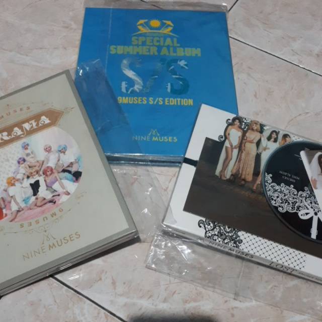 Album Nine Muses 9Muses Drama Lost Spesial Summer Album