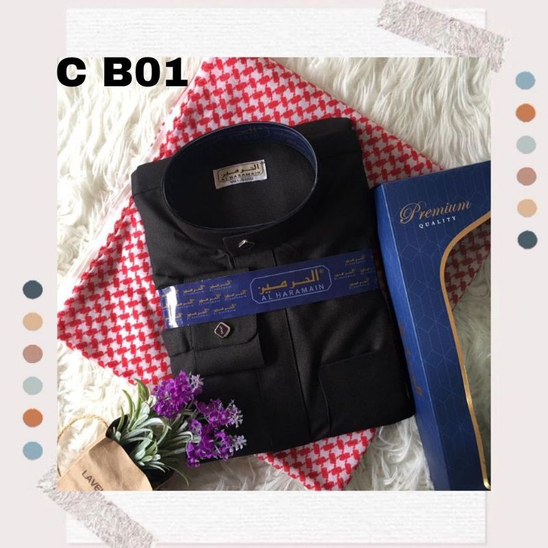 Jubah Alharamain Woll Manset