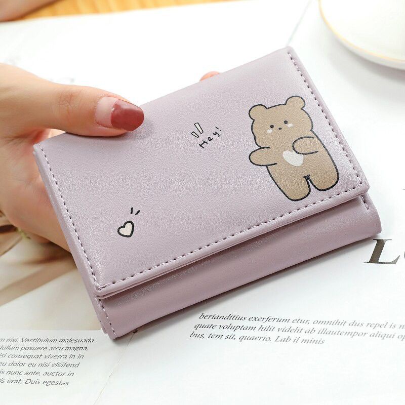 Dompet Wanita Cute Beauty HEY Animal BEAR Women Wallet Murah