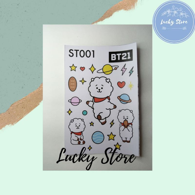 

sticker bt21 BTS kpop korea/ sticker cute