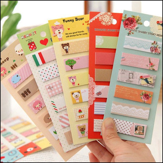 Sticker Memo Stick it / Post It Note / Memo Catatan Tempel KARTUN LUCU