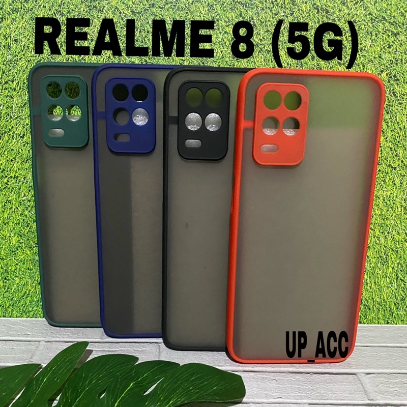 REALME 8 5G / Case Bumper Candy Matte FUZE Dove PROTECTOR Hybrid My Choice