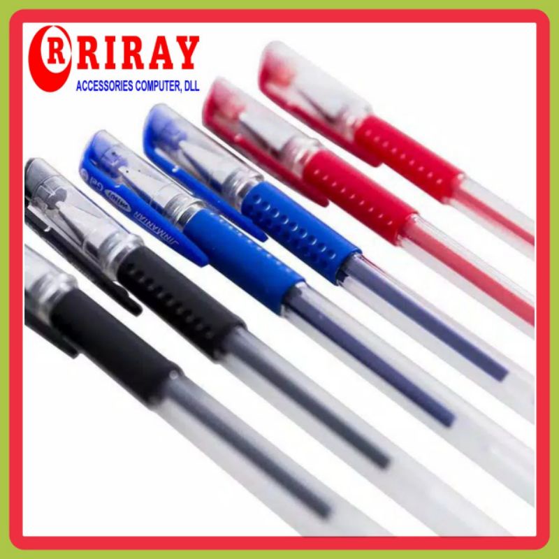 PULPEN GEL MURAH / PENA IMPOR WARNA