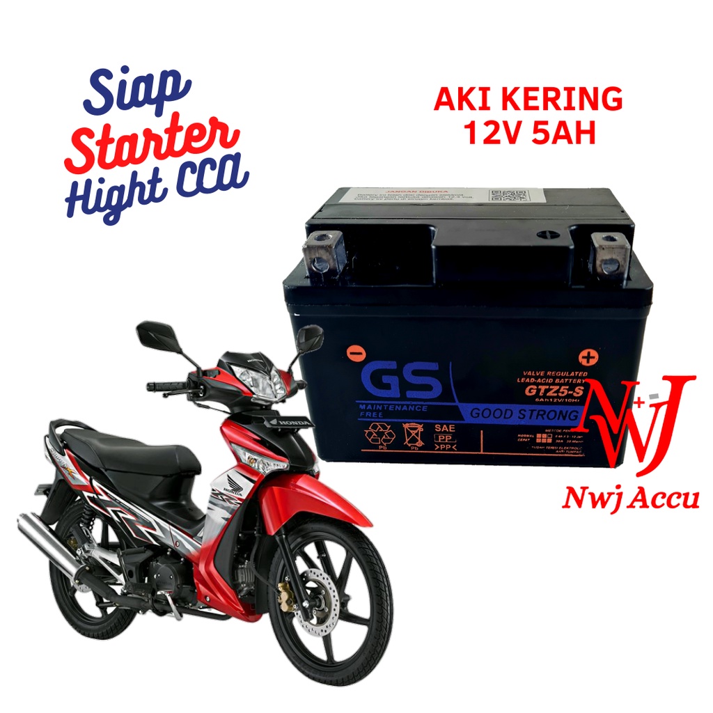 Jual Aki Motor Honda Supra X Blade Revo Gtz S Gtz V Ytz S Ytz V Gs