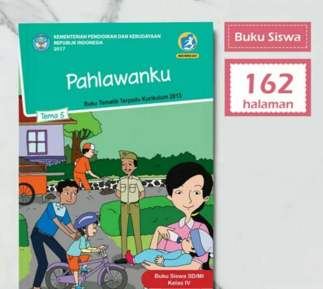 Rady stok!! Buku siswa tematik k13 kelas 4 tema 1 sampe 9 harga satuan www