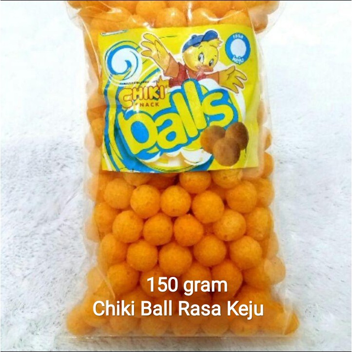 

Chiki Ball Rasa Keju/Ayam/Coklat 150 Gram/Snack/Camilan/Ciki/Kiloan