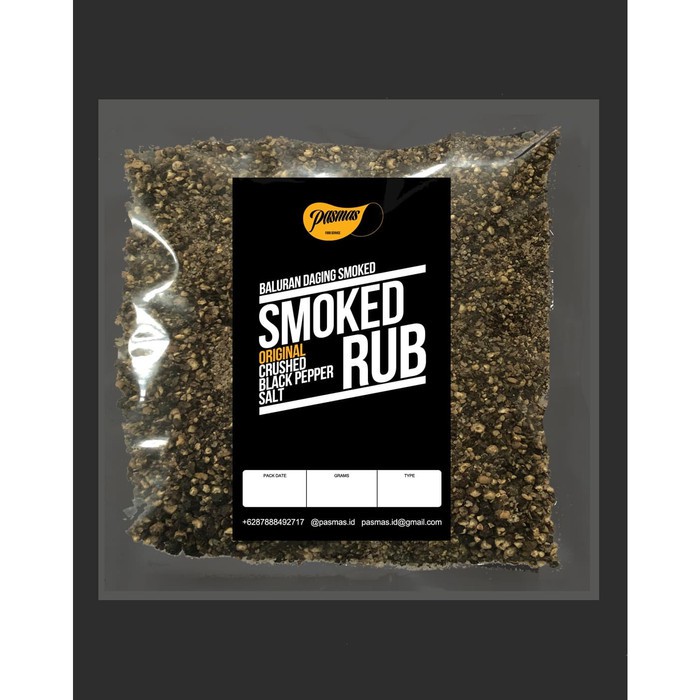 

Bumbu Rub Daging Smoke / Asap 100gram
