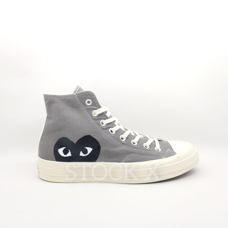 Converse 70s Hi Steel Grey x CDG PLAY Original Material 100%