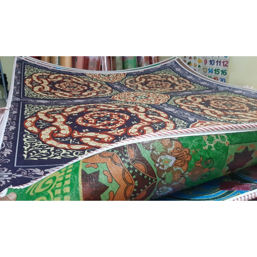 PROMO !! 2 LEMBAR KARPET 180X200 CM SHIMANO MOTIF GAMBAR BOLAK BALIK  SHIMANO ORIGINAL JAPAN