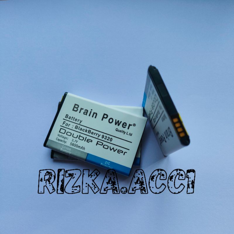 Baterai Blackberry BB JS1 9920 9320 Amstrong Davis JS-1 Brain Power Battery Batrai Batre Hp
