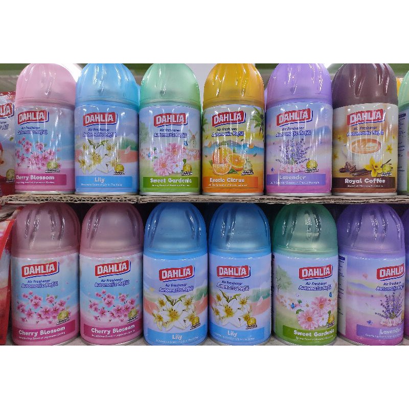 Jual Dahlia Air Freshener aAutomatic Reffil all variant Shopee Indonesia