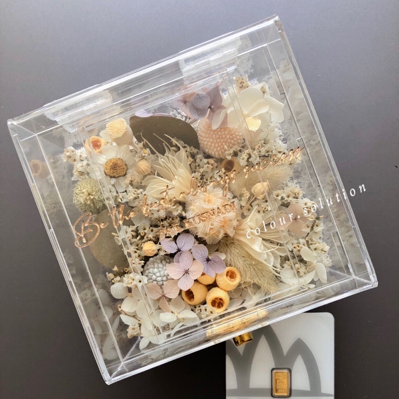 RingBox Rustic | RingBox Acrylic | Kotak Perhiasan Akrilik