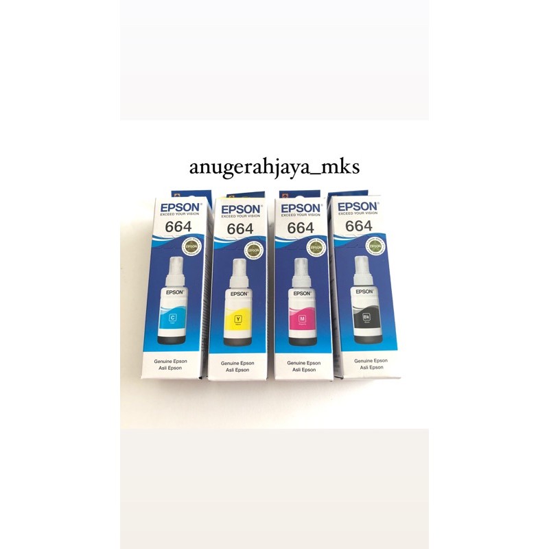 Tinta Printer Epson (ORI) / Tinta epson / original / Epson 664 / Tinta printer / EPSON ORI