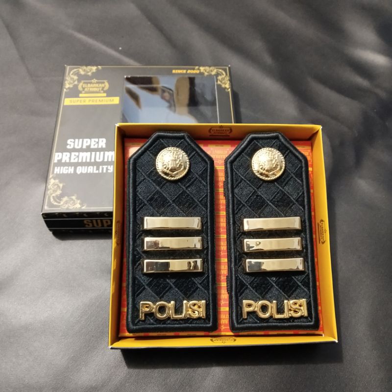 PANGKAT PDU AKP POLISI POLRI GOLD PLATED