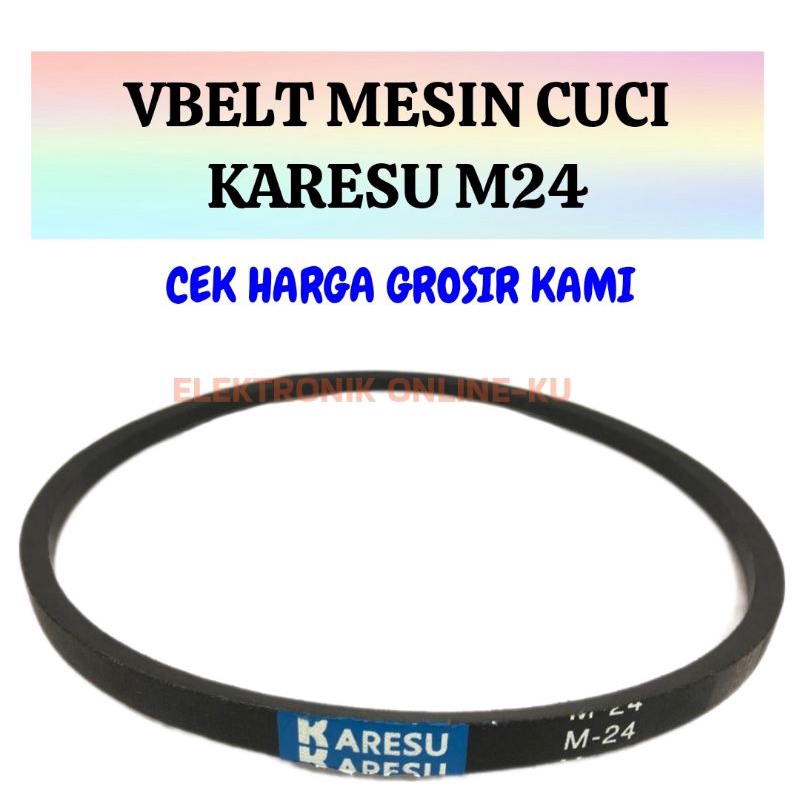 VBELT MESIN CUCI KARESU M24