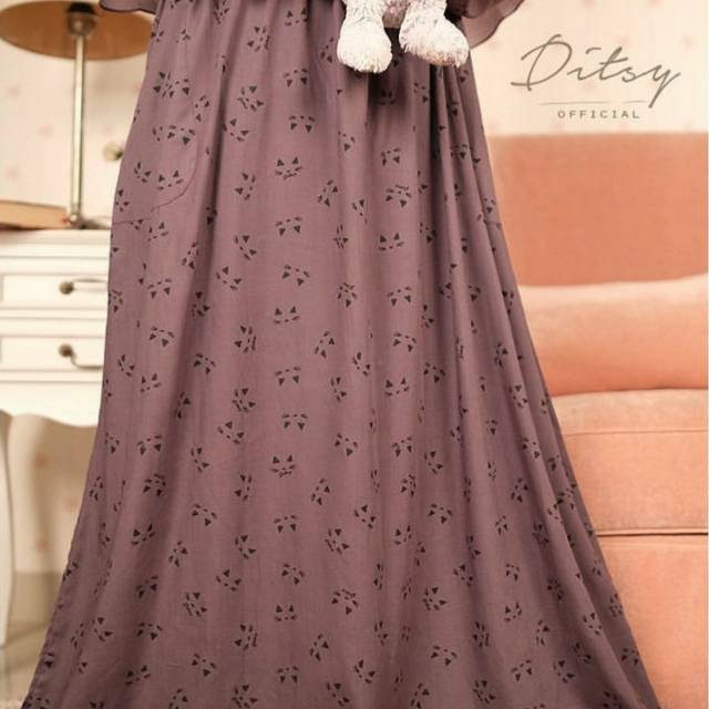 Ditsy Cat Grey JUMBO