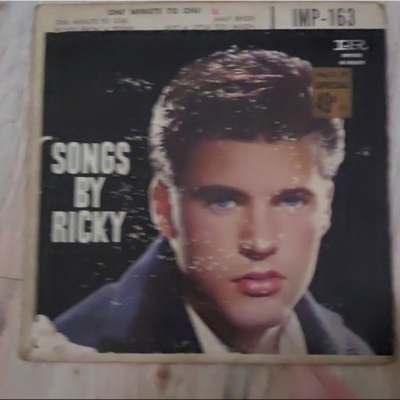 Kaset Vinyl Piringan Hitam 7&quot; Ricky Nelson