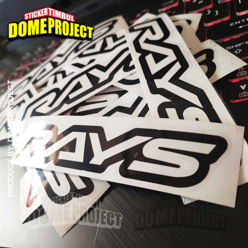 RAYS CUTTING STICKER MOBIL STIKER MOBIL STIKER TANGKI MOBIL