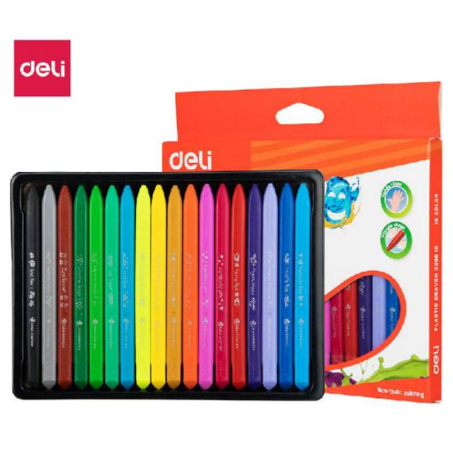 

Deli krayon sekolah / School Crayon - Isi 18 crayon