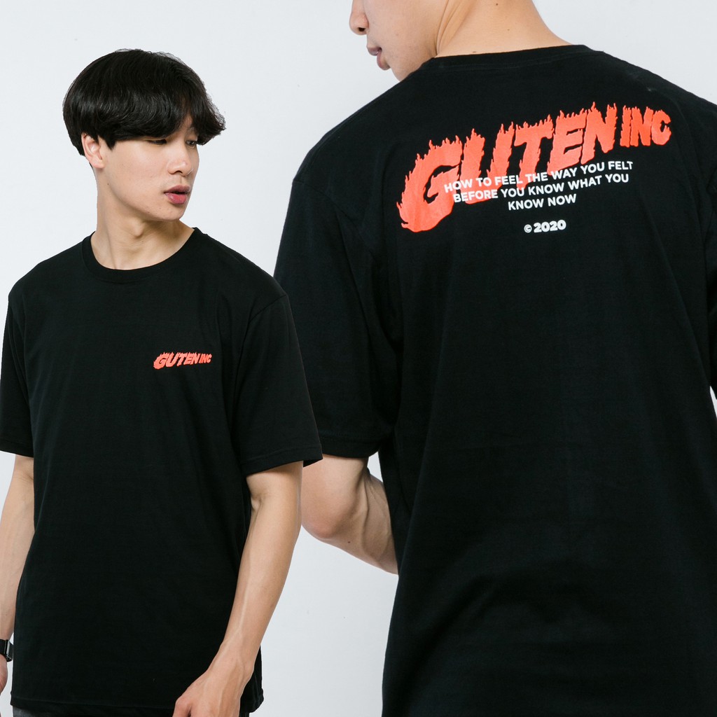 Guten Inc Kaos Pria Hitam Volume 6 Tshirt Guten Inc