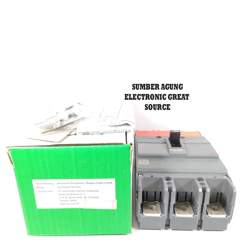 Schneider EZC250F3125 EZC Breaker EZC 250F 125A 3P