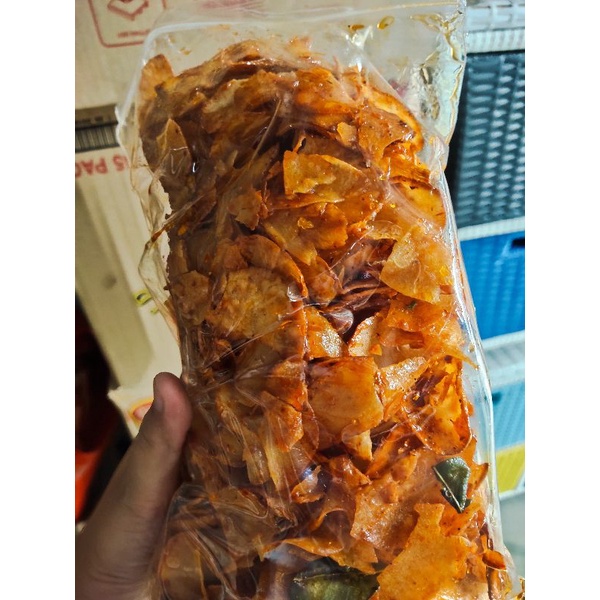 

keripik pedas 500 gr