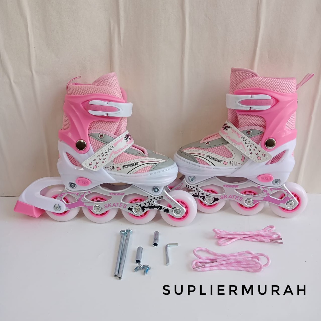 Sepatu Roda Anak Dan Dewasa Model Mobil Power SuperB Inline Skate Pemula