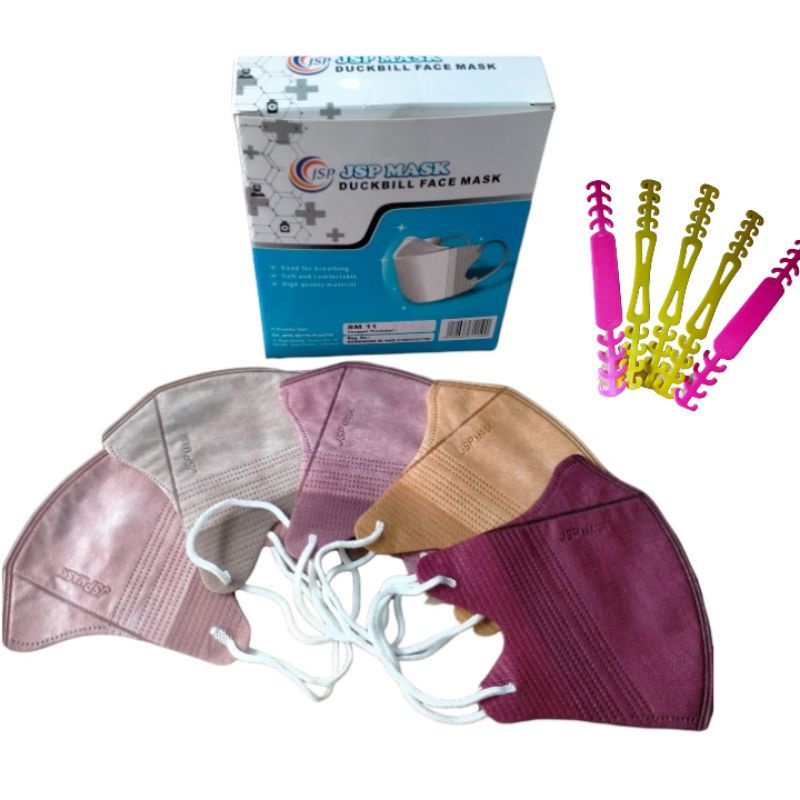 Masker Duckbil JSP Warna Warni isi 50pcs