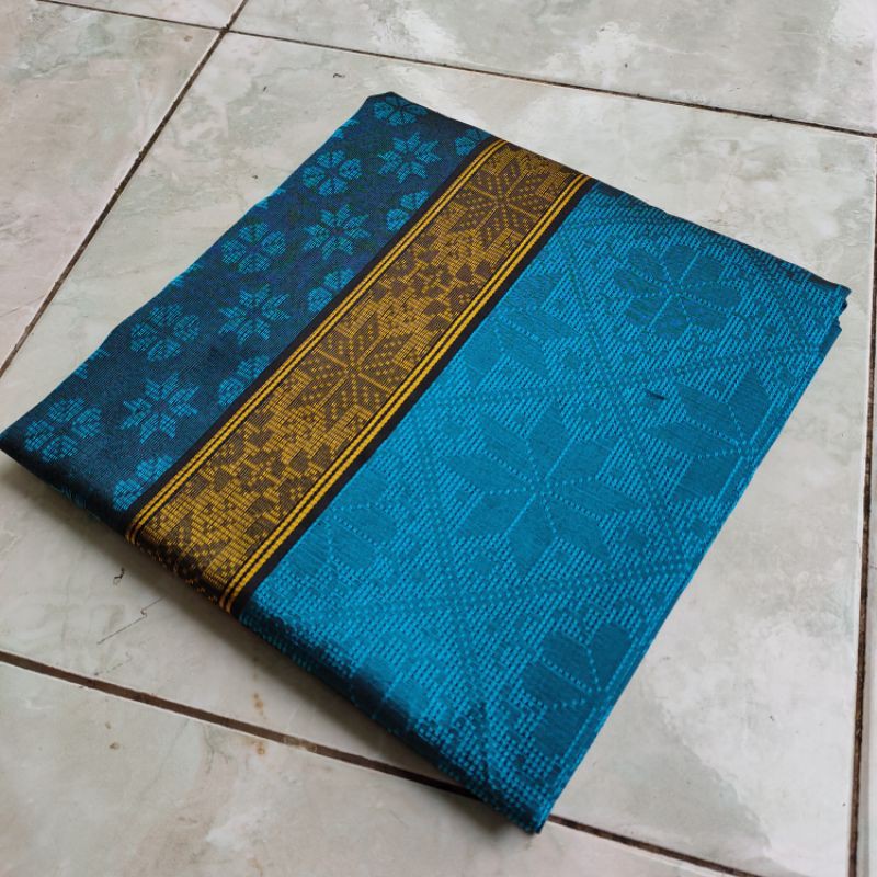 Tenun Songket Turkis | Songket Turkis | Songket Baron Biru Turkis