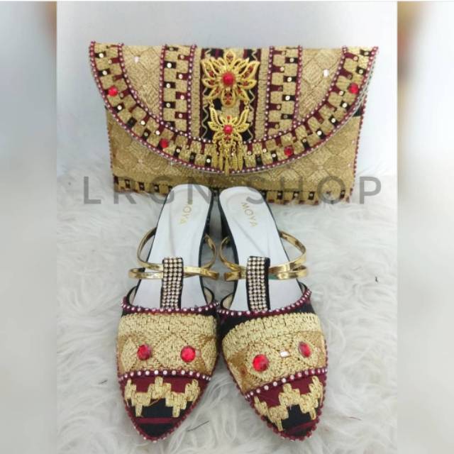 SALE  Paket TAS SEPATU TAPIS LAMPUNG