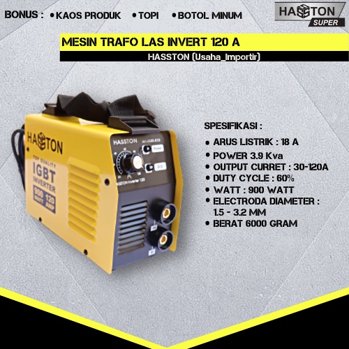 Mesin Trafo Las Hasston Inverter  Hasston Original Mesin Hasston Mesin Las Listrik Mesin Las Trafo H