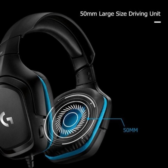 Headphone I Headset Gaming Logitech G431 - Original Garansi 2 Tahun