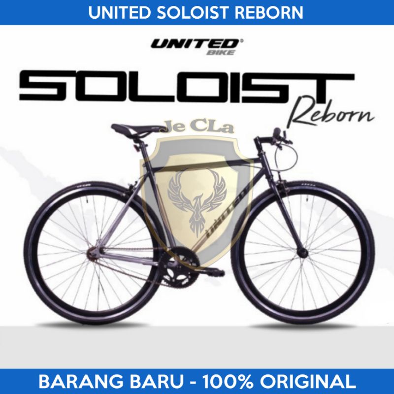 Sepeda Fixie UNITED SOLOIST REBORN 700C Terbaru