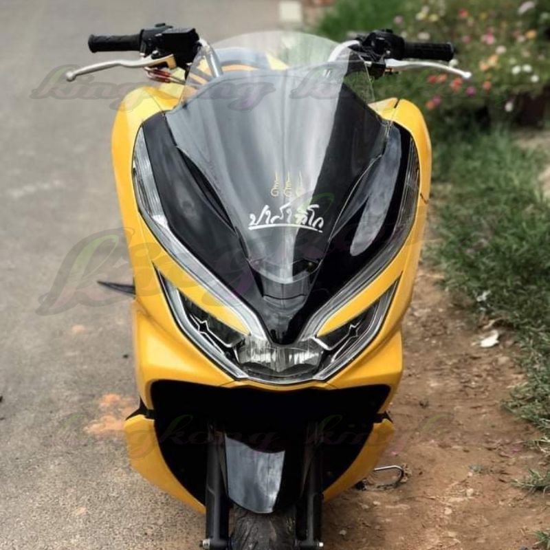 WINDSHIELD VISOR PCX 150 STANDARD LOKAL, WS VISOR PCX150 STD LOKAL