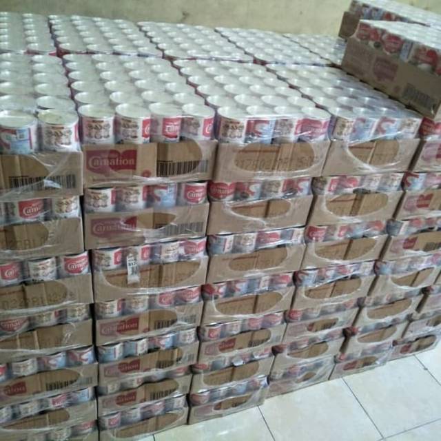 Susu carnation 370gr 1 dus 48 kaleng