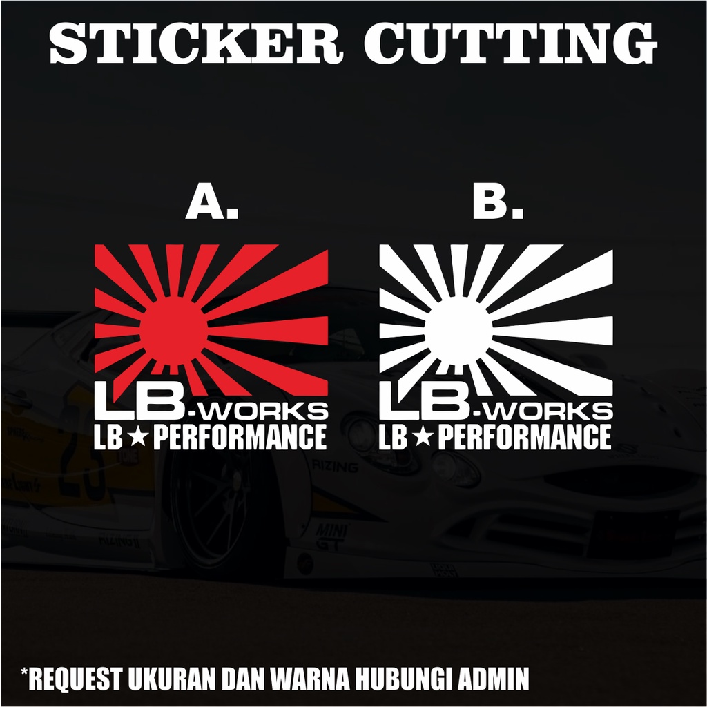 Sticker Cutting Liberty Walk