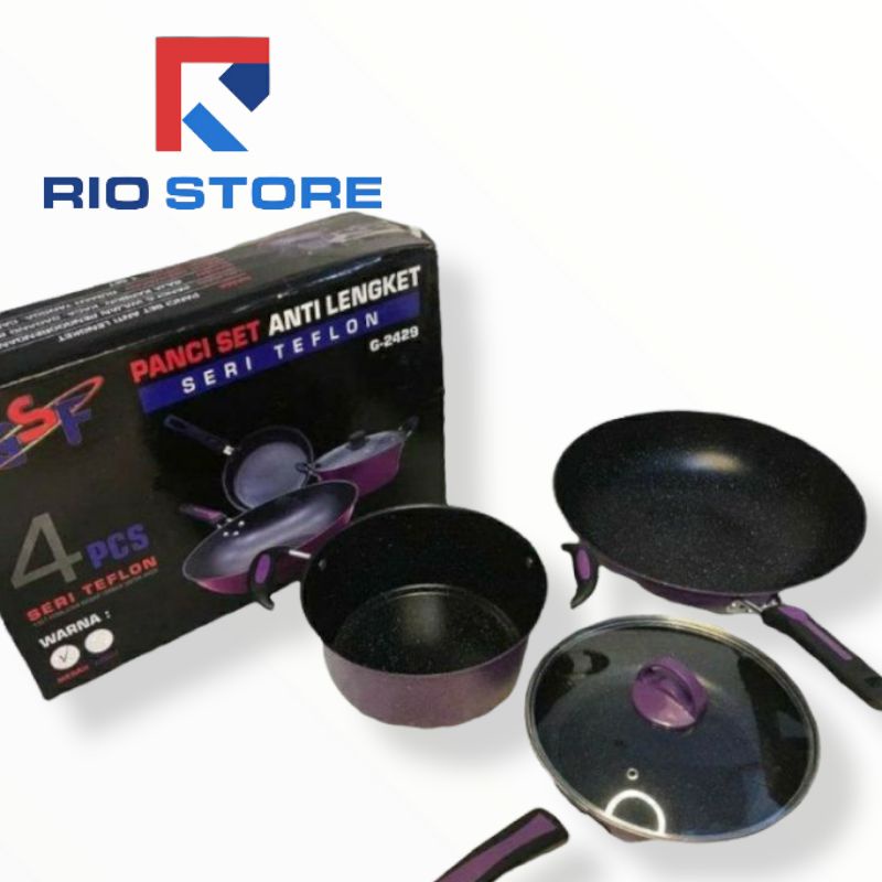 GSF PANCI SET 3 TEFLON G-2429/ PANCI SET GSF