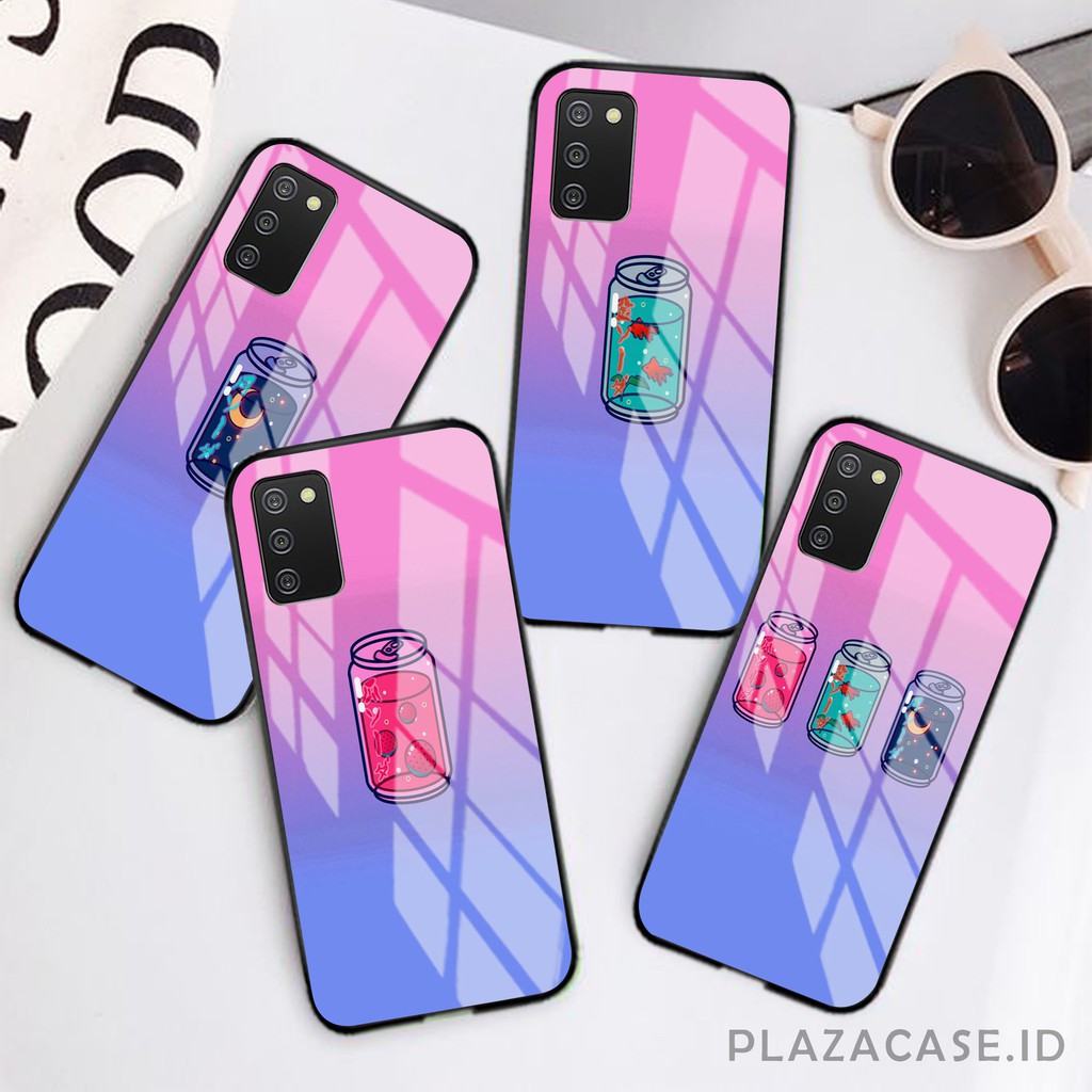 Softcase Glass [K81] for All Type Samsung A02S A12 A01 A01 CORE A20S A50 M11 A11 S10 S10+ J4 A6+ A51